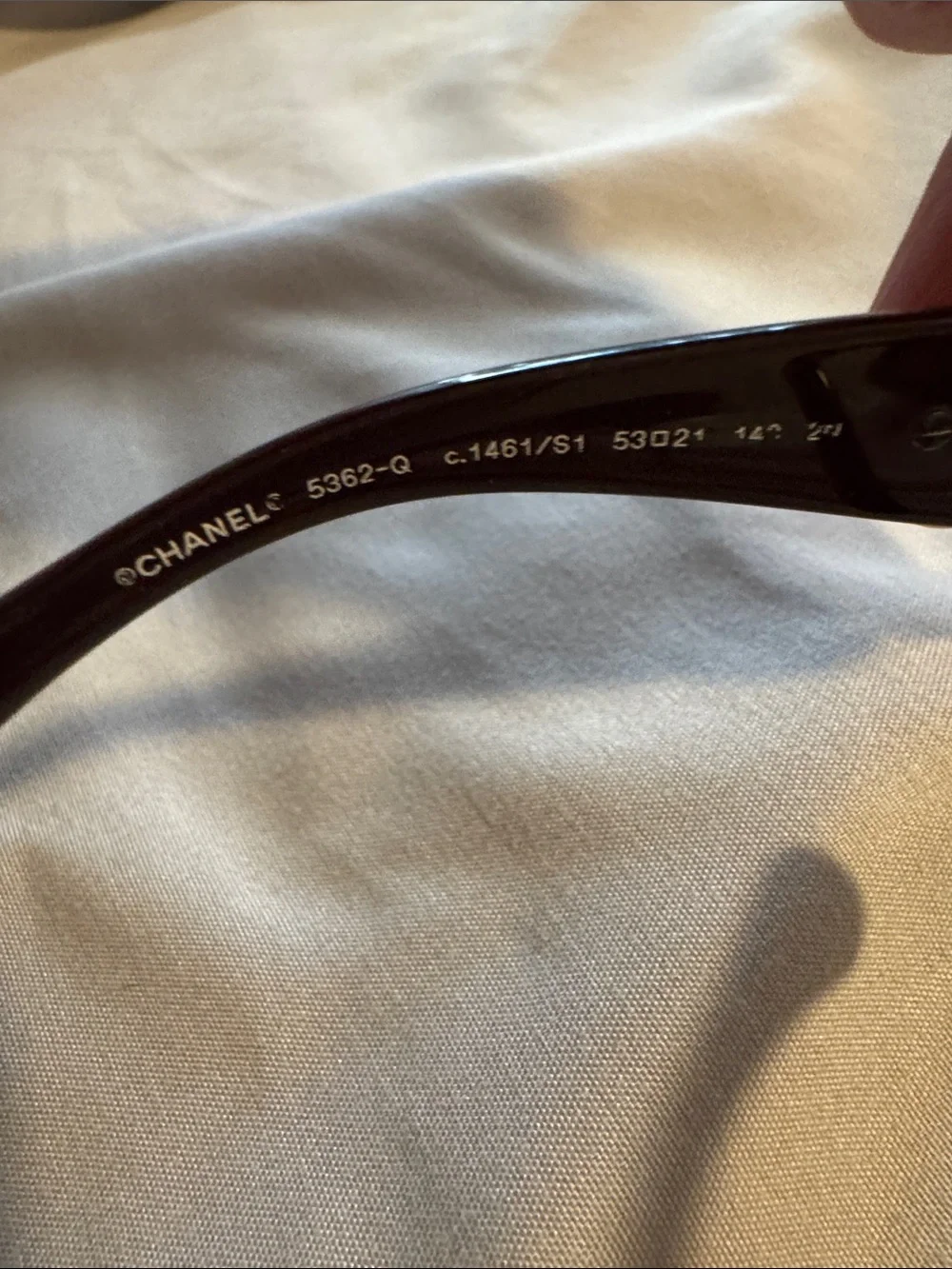 Chanel Sunglasses in Dark Purple